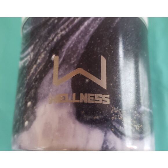 Wellness Double Wall Stainless Steel Marbled 20 oz / 590ml Bottle - Picture 7 of 10